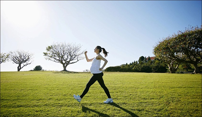 Mẹ bầu nên vận động nhẹ nhàng Thai giáo phật pháp ở ba tháng cuối