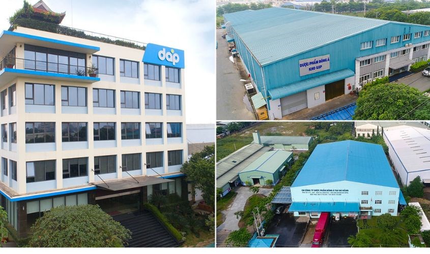 Đông Á có nhà máy sản xuất thuốc hiện đại