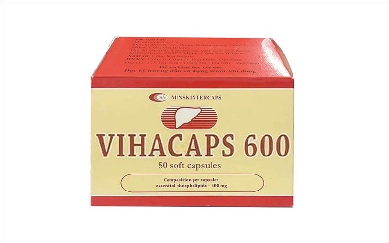 Vihacaps 600 hỗ trợ trị các bệnh lý về gan