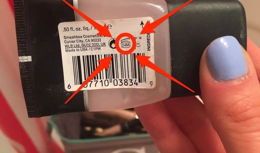 Ký hiệu của hạn sử dụng sau khi mở nắp