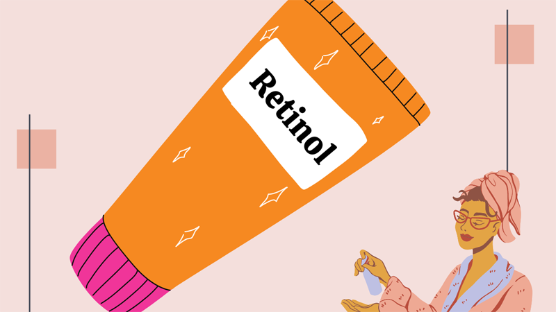 Nên dùng retinol nồng độ thấp trước để da có thể quen dần