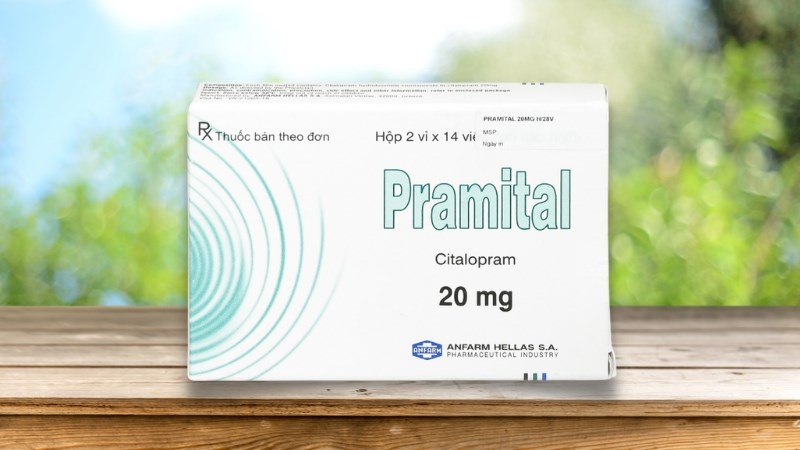 Pramital 20mg trị trầm cảm