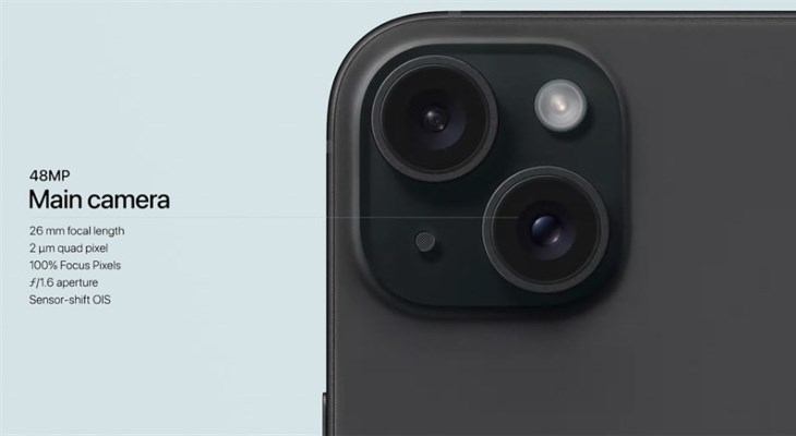 Camera iPhone 15