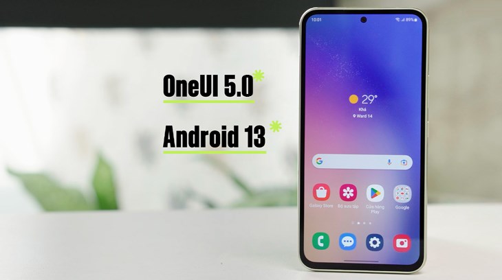 Dòng Galaxy A54 mới mang đến giao diện OneUI 5.0, mang lại nhiều tiện ích và thuận tiện cho việc thao tác