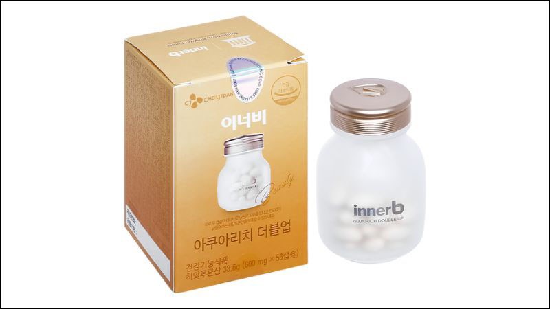 Viên uống CJ Innerb Aqua Rich Double Up cho da Viên uống CJ Innerb Aqua Rich Double Up cho da