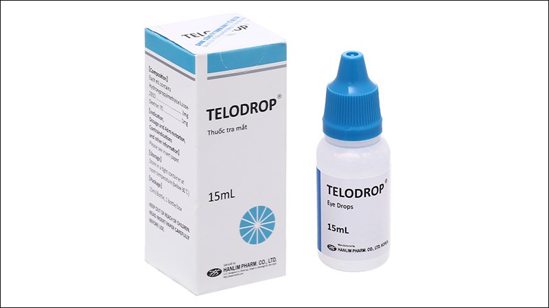 Nhũ tương nhỏ mắt Telodrop Eye Drops giảm kích ứng mắt, khô mắt