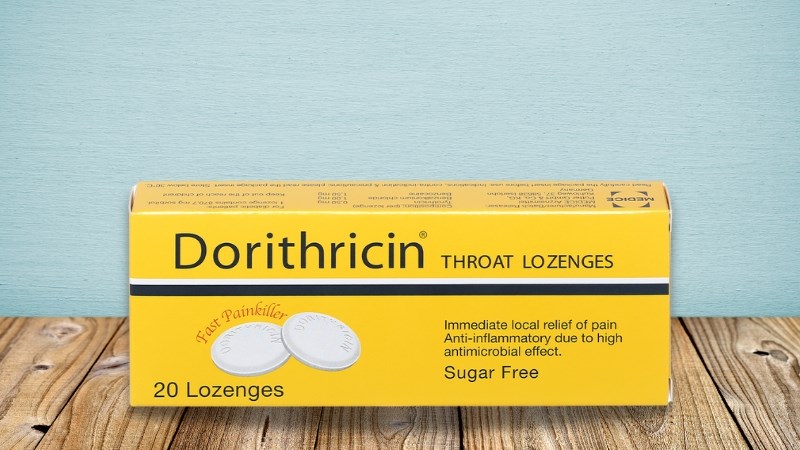 Viên ngậm Dorithricin trị viêm họng, đau họng Viên ngậm Dorithricin trị viêm họng, đau họng
