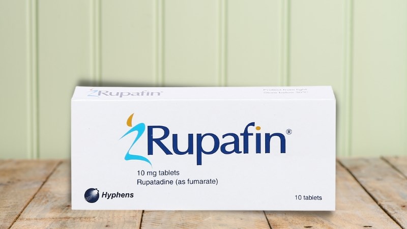 Rupafin 10mg trị viêm mũi dị ứng, mày đay Rupafin 10mg trị viêm mũi dị ứng, mày đay
