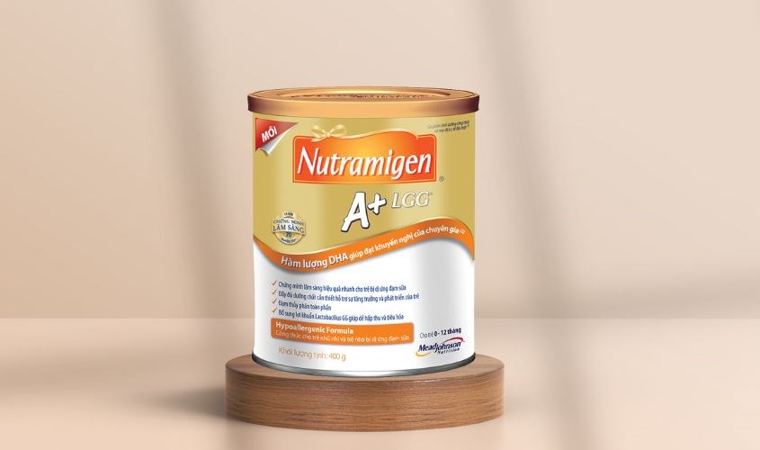 Sữa bột Enfa Nutramigen A+ LGG 400g (0 - 12 tháng) dành cho trẻ dị ứng đạm sữa bò