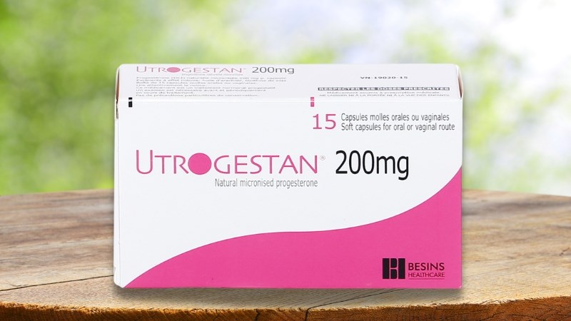 Utrogestan 200mg trị vô sinh, dọa sảy thai 