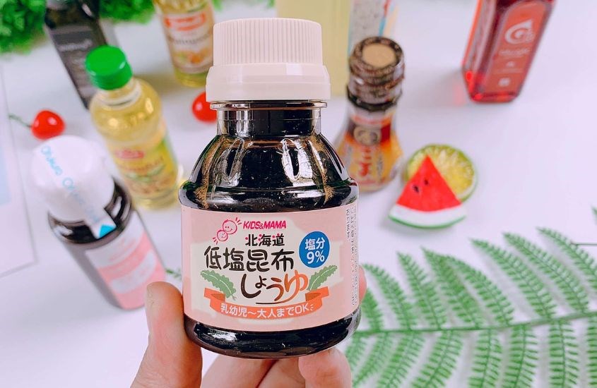 Nước tương tảo bẹ Kids&Mama 