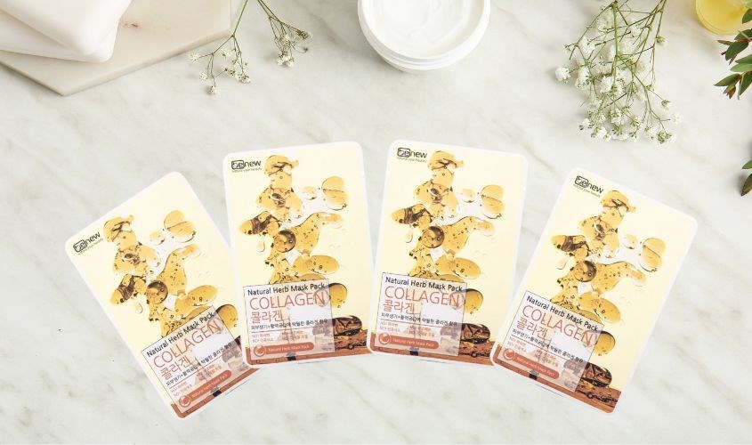 Mặt nạ Benew Natural Herb Mask Collagen