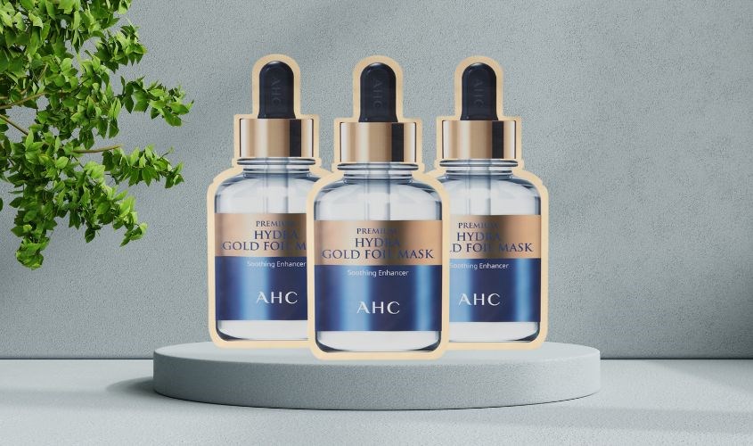 Mặt nạ Collagen AHC Premium Hydra Gold Foil Mask