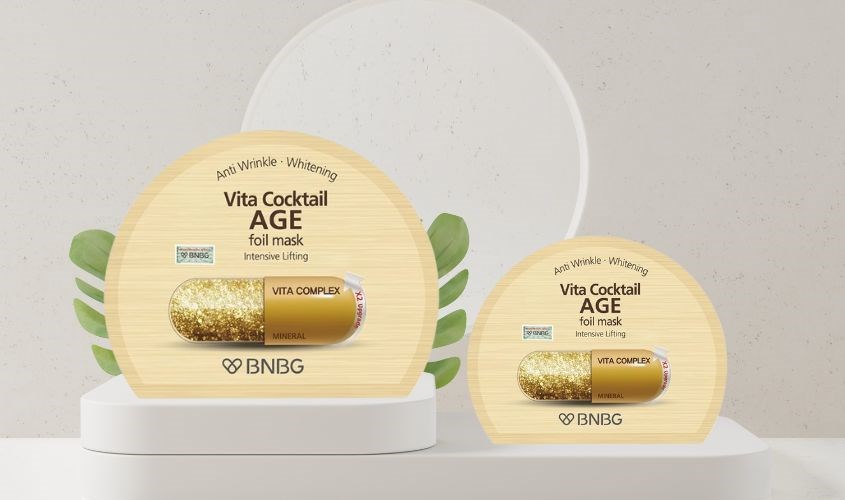 Mặt nạ BNBG Vita Cocktail AGE foil mask