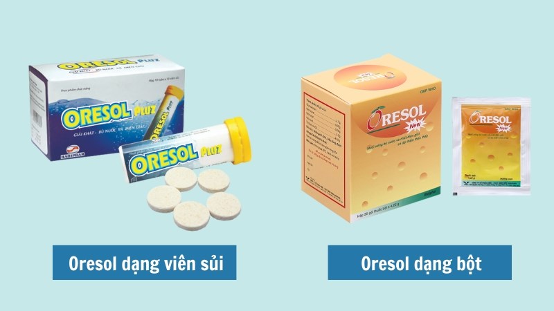 Hướng dẫn cách pha thuốc Oresol cho trẻ em