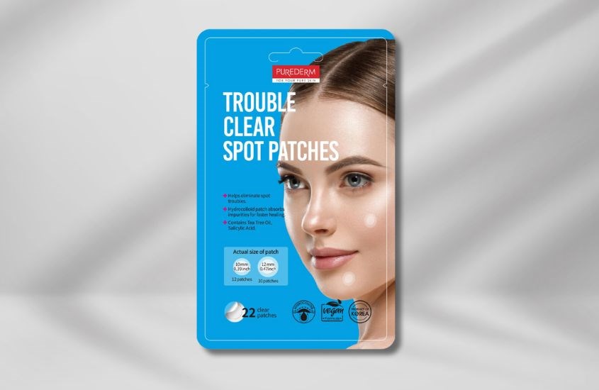 Miếng dán mụn tẩm tinh chất Purederm