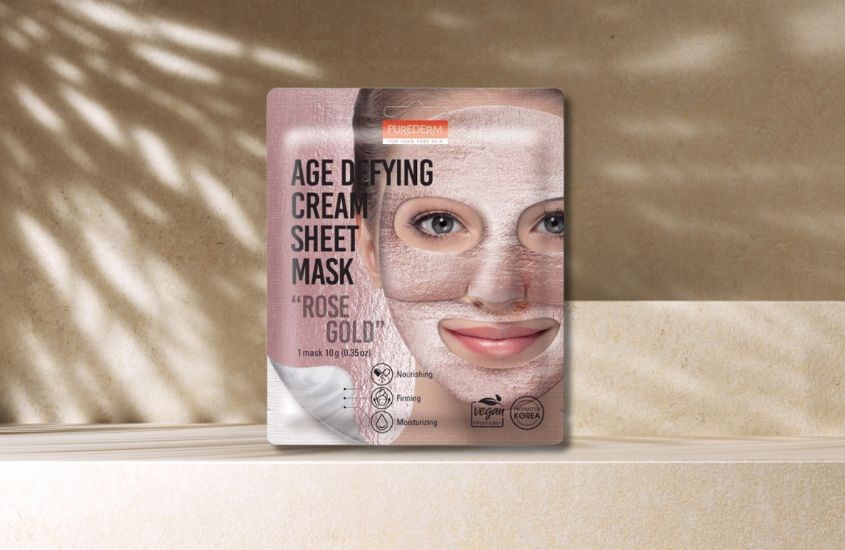 Mặt nạ vàng hồng Purederm chống nhăn và chống lão hóa