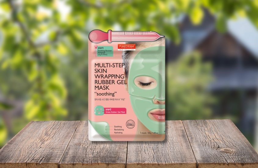 Mặt nạ gel 2 bước tinh chất làm sáng, mềm mịn Purederm