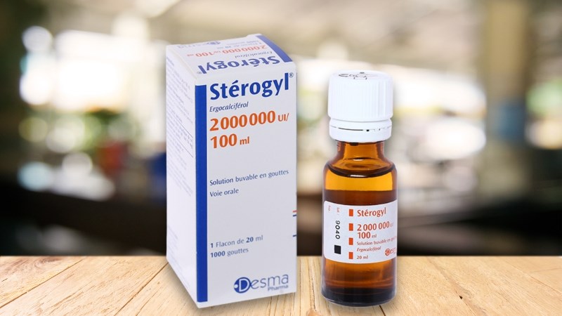 Dung dịch uống Stérogyl 2000000UI/100ml 