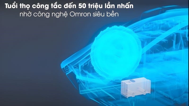 Tuổi thọ nút bấm đến có thể lên đến 50 triệu lần nhấn
