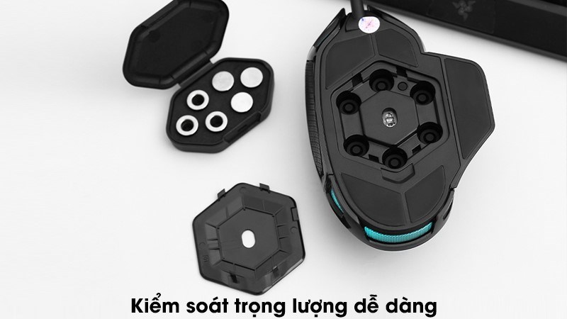 Kiểm soát trọng lượng chuột máy tính Corsair một cách dễ dàng