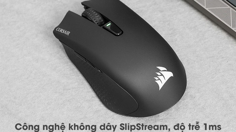 Chuột máy tính Corsair được trang bị công nghệ không dây SlipStream