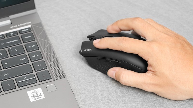 Chuột máy tính Corsair bluetooth có thể sử dụng trong phạm vi lên đến 10m