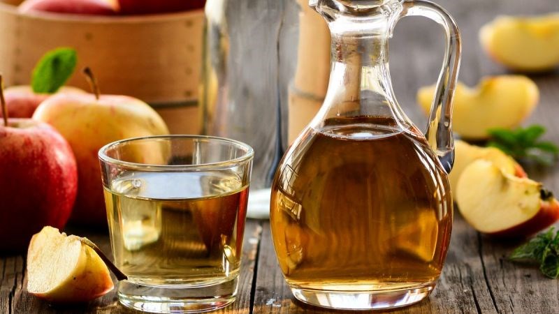 Giấm táo có tác dụng ức chế sự tăng trưởng và phát triển của nấm