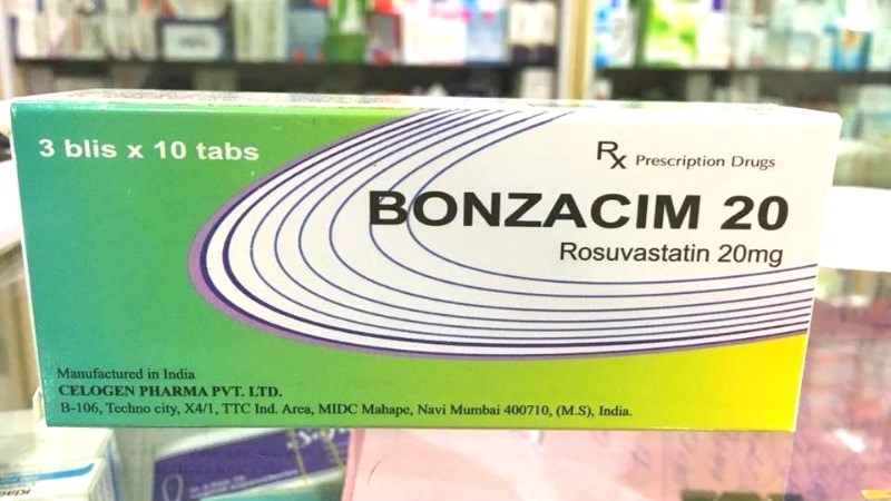 Bonzacim 20, sản phẩm dược phẩm hỗ trợ điều trị rối loạn lipid trong m&aacute;u