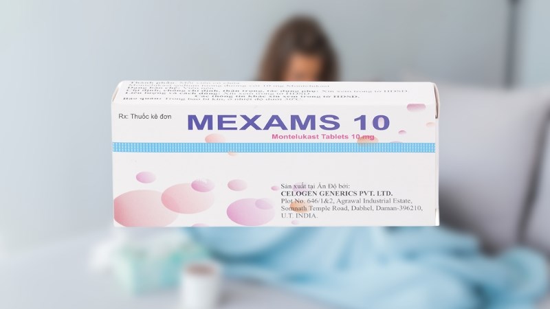 Mexams 10, sản phẩm dự ph&ograve;ng v&agrave; trị hen m&atilde;n t&iacute;nh