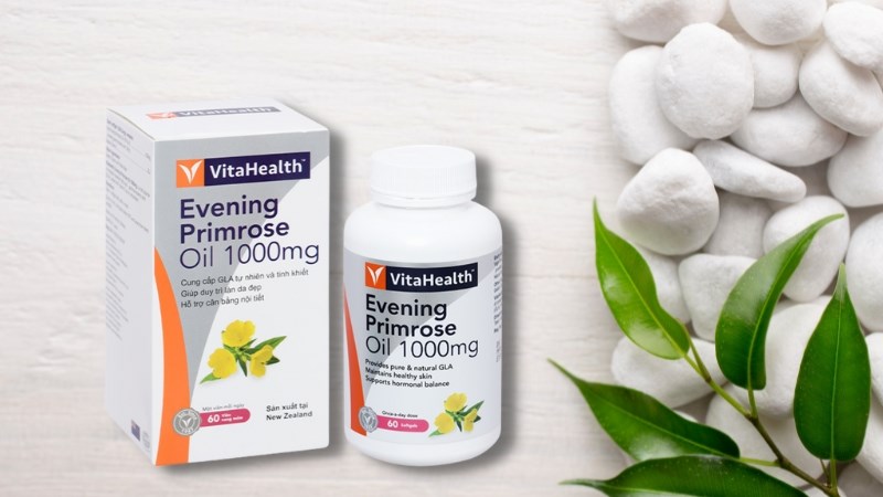 Evening Primrose Oil 1000mg hỗ trợ tăng cường nội tiết tố nữ