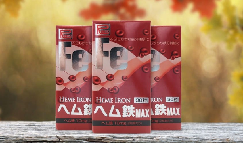 Viên uống bổ sung sắt Heme Iron