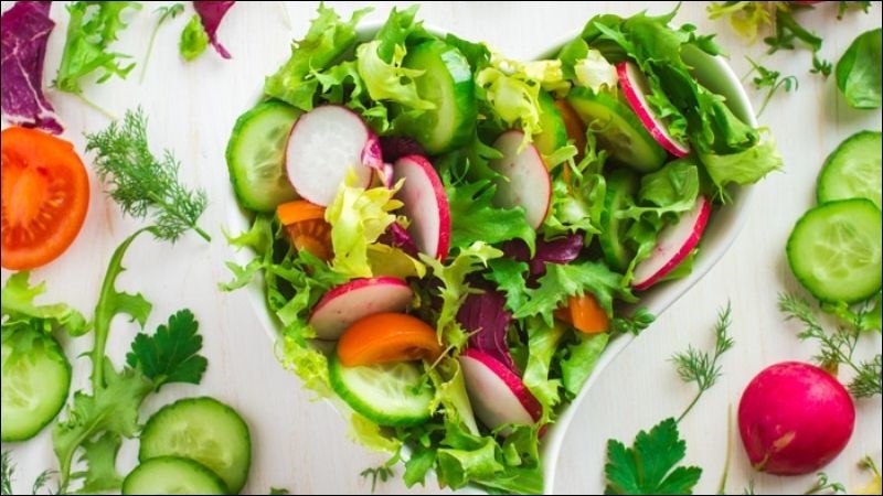 Ăn chay giúp cải thiện sức khỏe hệ tim mạch