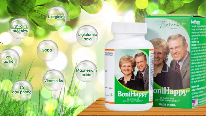 Boni Happy giúp ngủ ngon, cải thiện trí nhớ và thị giác Boni Happy giúp ngủ ngon, cải thiện trí nhớ và thị giác