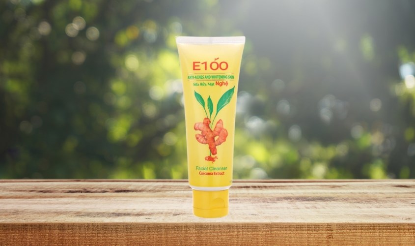 Sữa rửa mặt nghệ E100
