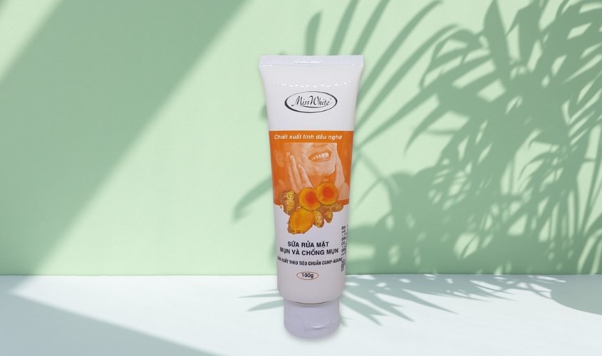 Sữa rửa mặt nghệ Miss White