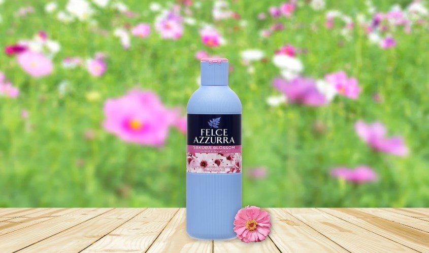 Sữa tắm nước hoa Felce Azzurra hương hoa anh đào 650 ml