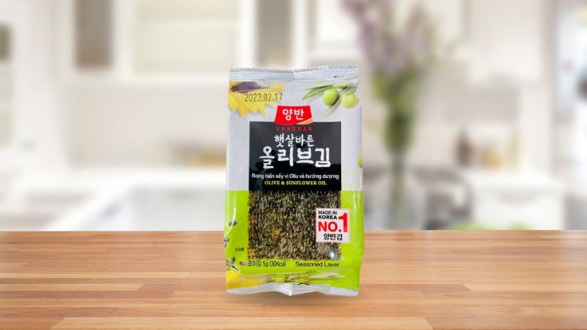 Rong biển Dongwon F&B có hương vị thơm ngon, kích thích vị giác