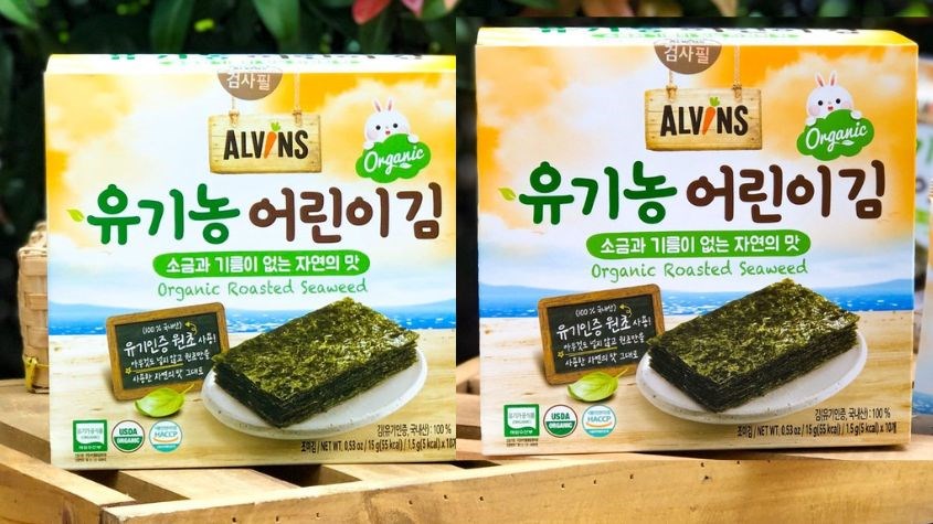  Rong biển Alvins sử dụng nguyên liệu hữu cơ an toàn