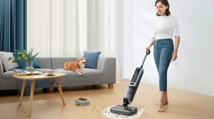Máy hút bụi không dây Uwant X100 có kiểu dáng không dây với tay cầm vừa vặn, giúp bạn di chuyển linh hoạt đến mọi vị trí cần làm sạch