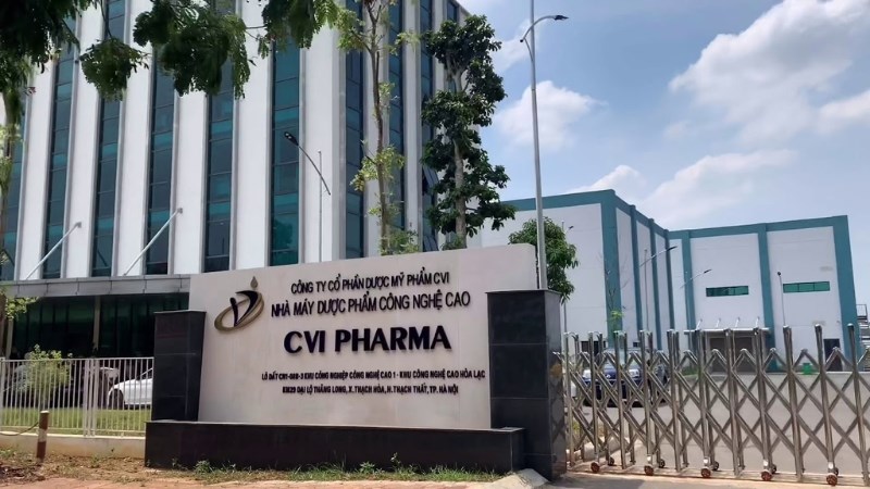 CVI là công ty sản xuất và phân phối dược mỹ phẩm