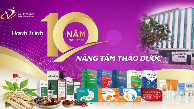 Các sản phẩm của CVI có mặt tại nhiều nhà thuốc trên toàn quốc