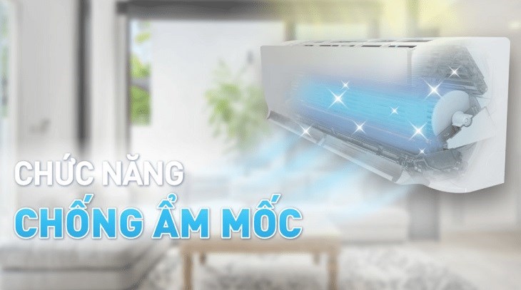 chức năng chống ẩm mốc máy lạnh daikin