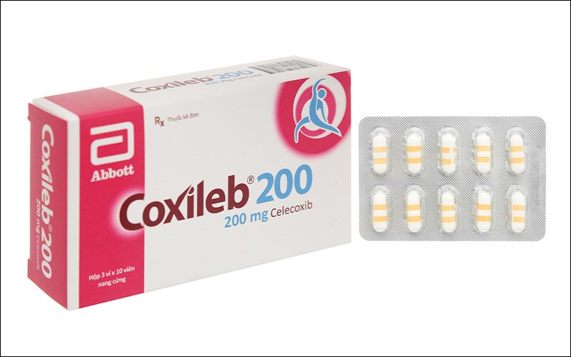 Coxileb 200 giảm đau, kháng viêm xương khớp (3 vỉ x 10 viên)