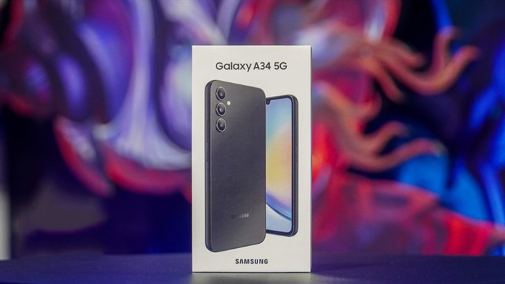 Samsung Galaxy A34 5G phiên bản RAM 8GB, bộ nhớ trong 128GB được bán với giá 8.49 triệu đồng