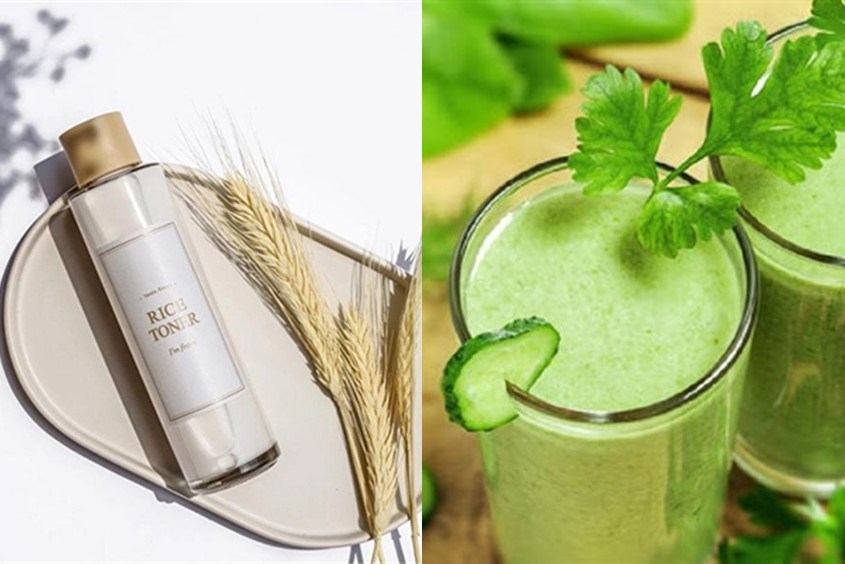 Công thức làm mặt nạ cho da nhờn kết hợp với nước hoa hồng I