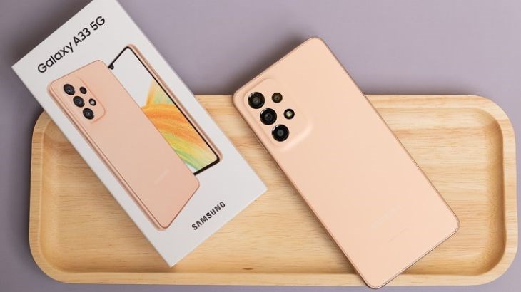 Samsung Galaxy A33 5G có màu cam lạ mắt