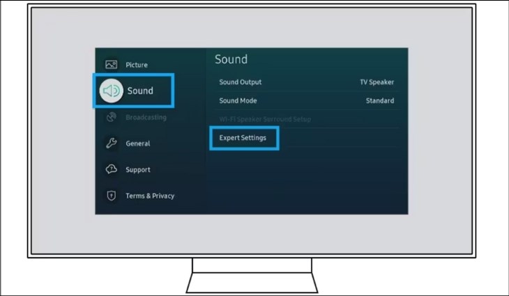 Hướng dẫn cài đặt chế độ HDMI eARC trên tivi