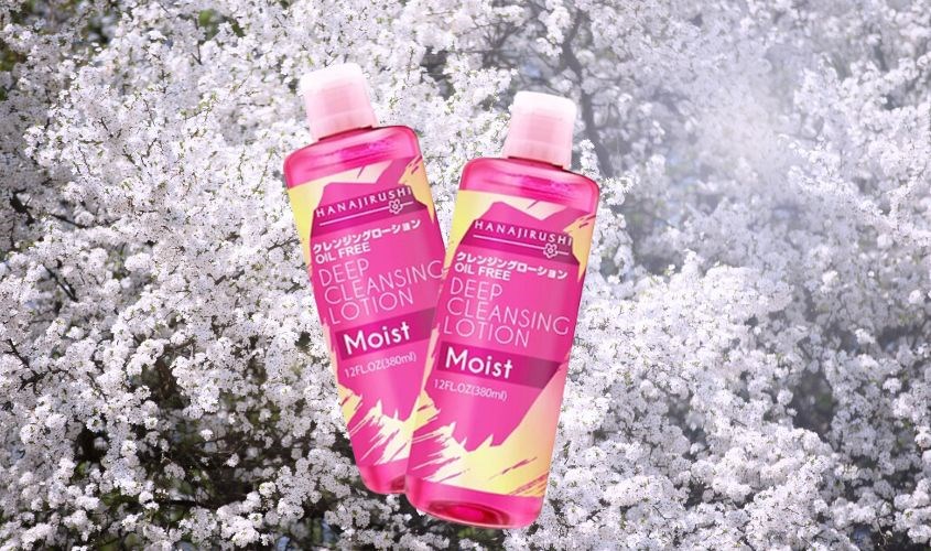 Nước tẩy trang Hanajirushi Deep Cleansing Lotion Moist