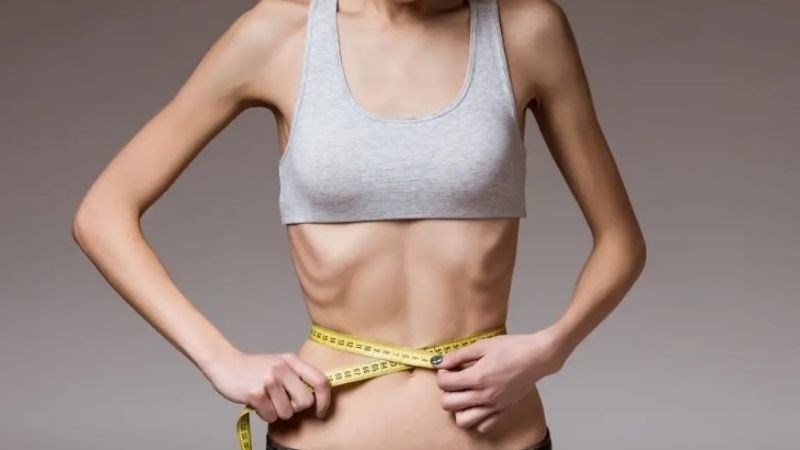 Thể trạng gầy có thể gây ra hiện tượng chậm kinh hoặc mất kinh